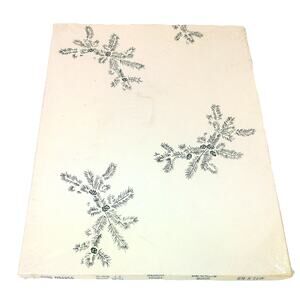 Vintage Pine Needle Medium Weight Black Paper 100 Sheets New